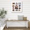 Americanflat 20x20 Collage Picture Frame - Fits One 8x10, Four 5x5, and Six 4x6 Photos or One 20x20 Photo